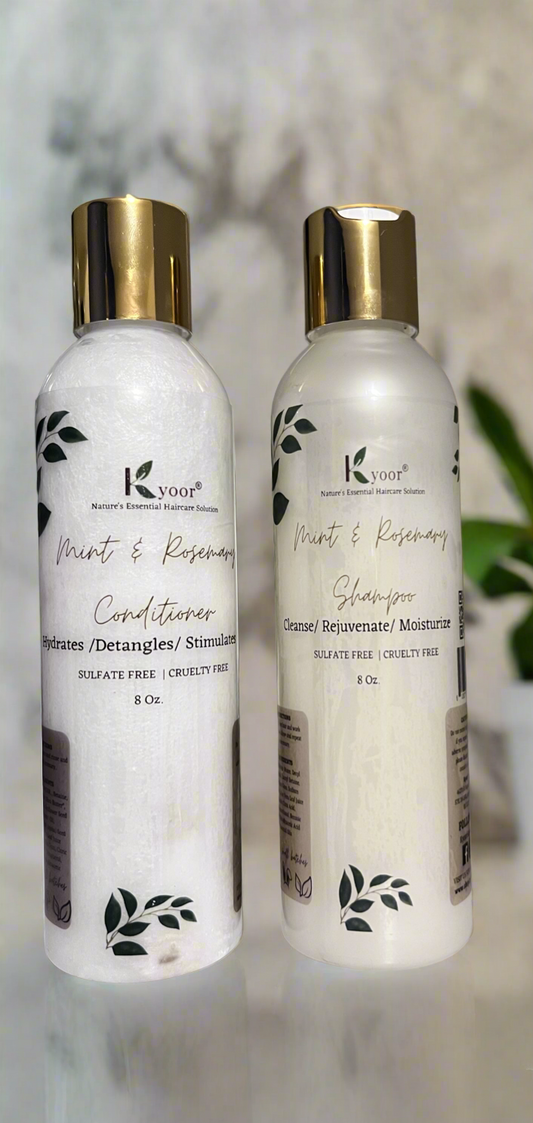 Mint Rosemary Shampoo & Conditioner Combo